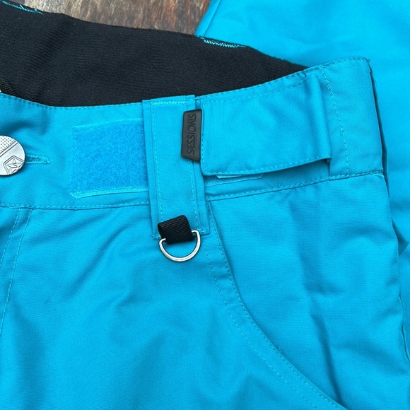 Sessions recco Terrain Series snowboard pants adjustable oversized woman’s sz XS - Picture 14 of 17